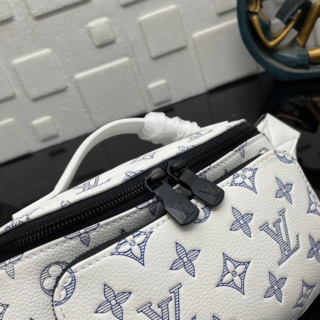 [S*per Vip 1:1] L0vis Vvtt0n Rush Bumbag White 30Cm M25227