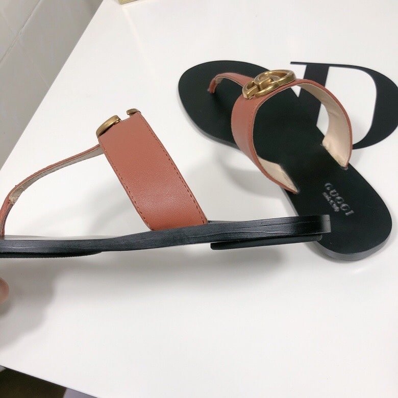 Gvc*1 Double G Thong Leather
