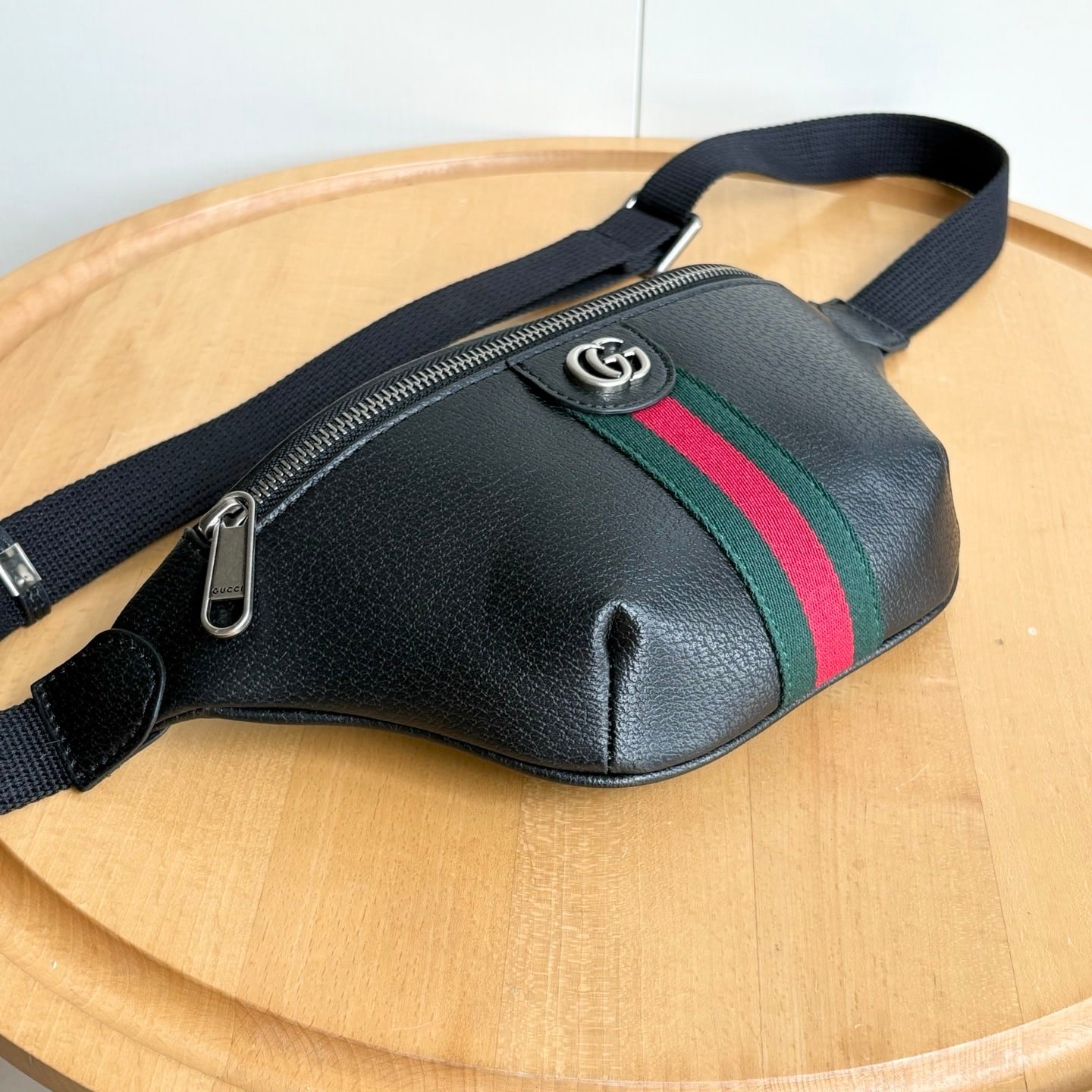 Gvc*1 Ophidia Small Belt Bag Black 30Cm ‎839106 Aae1B 1043