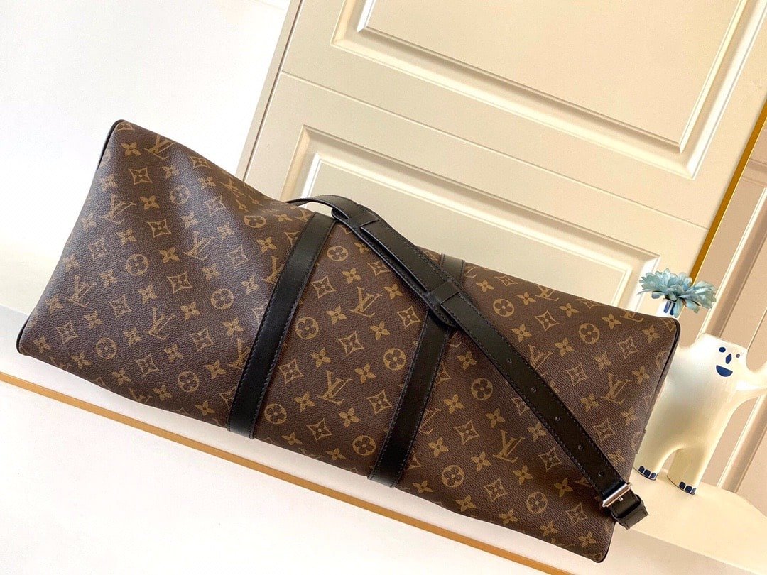 L0vis Vvtt0n Keepall Bandoulière 55 Monogram Macassar M56714
