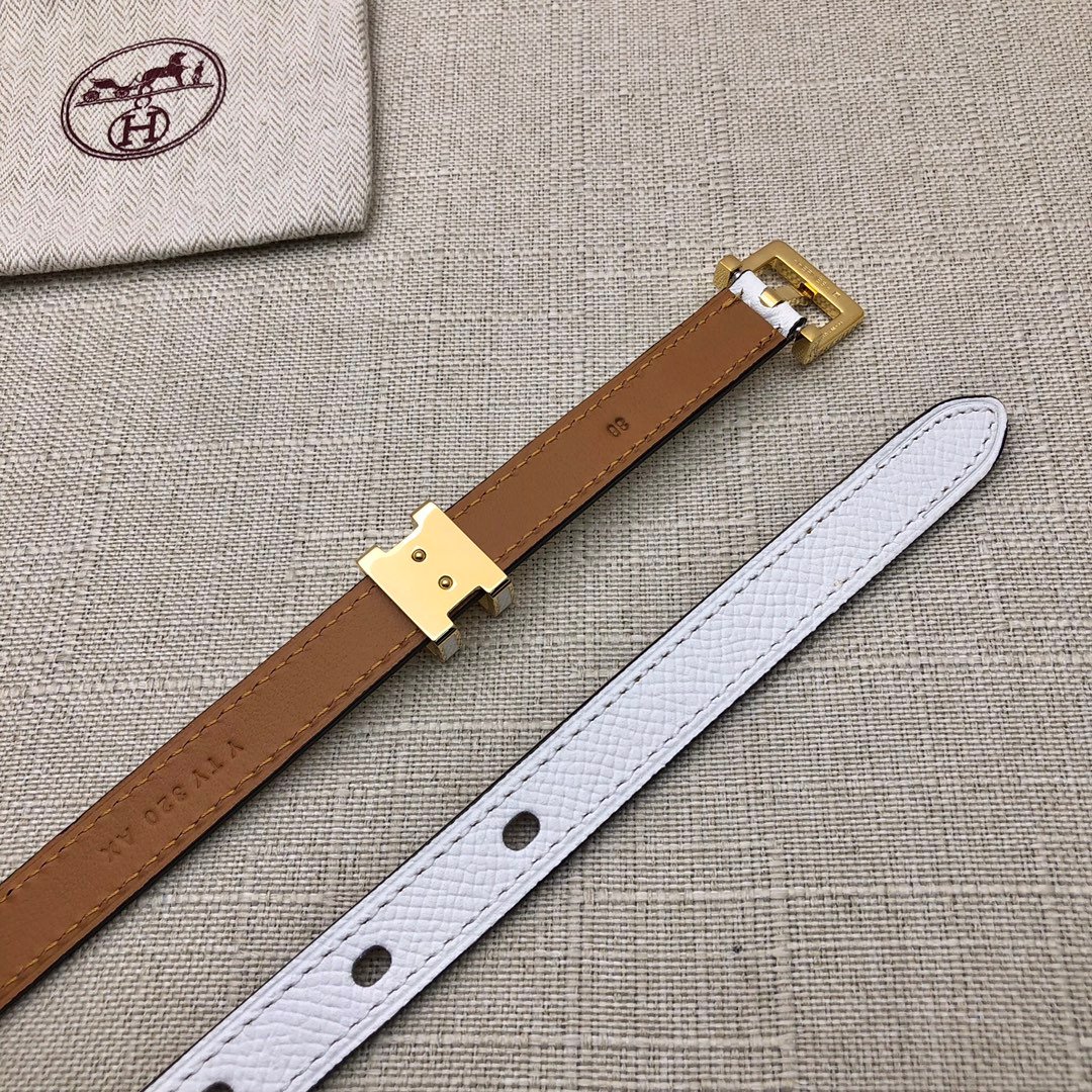 H**me5 Pop H 15 Belt White 15Mm H081087Cd10085