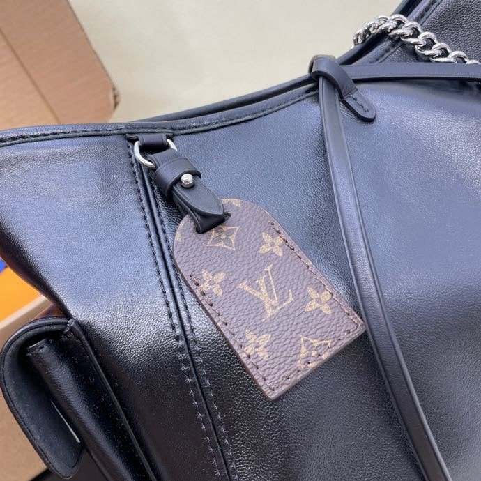 [S*per Vip 1:1] L0vis Vvtt0n Carryall Cargo Vibe PM Black 33Cm M24861