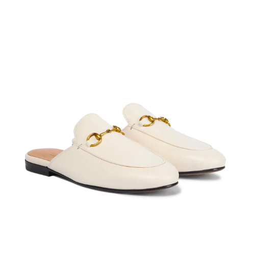 Gvc*1 Princetown Leather Slipper White 423513 C9D00 9022