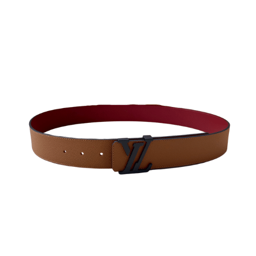 L0vis Vvtt0n Initiales Belt In Brown 4Cm