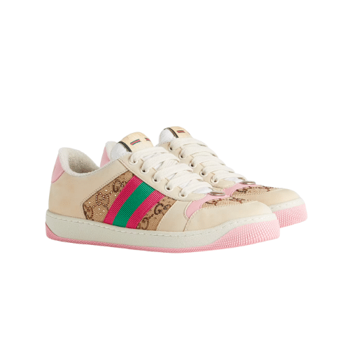 Gvc*1 Women’S Screener Sneaker With Crystals Pink ‎677423 9Sfr0 2587