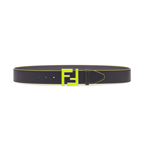 F**di Ff Leather Betl Neon Green 40Mm