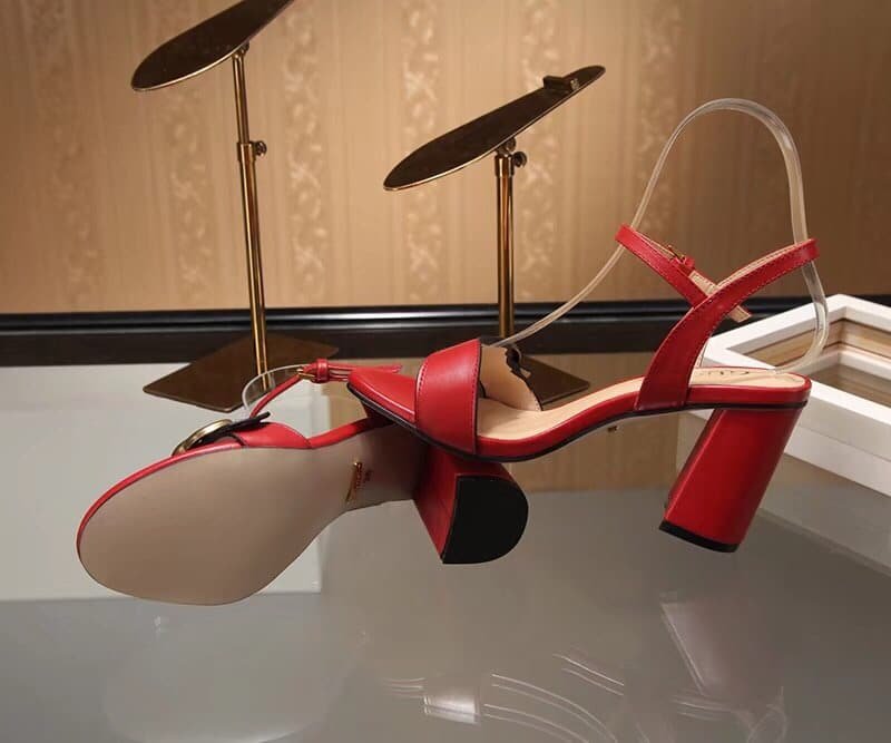 Gvc*1 G Mid Heel Sandal Red ‎453379 A3N00 6433