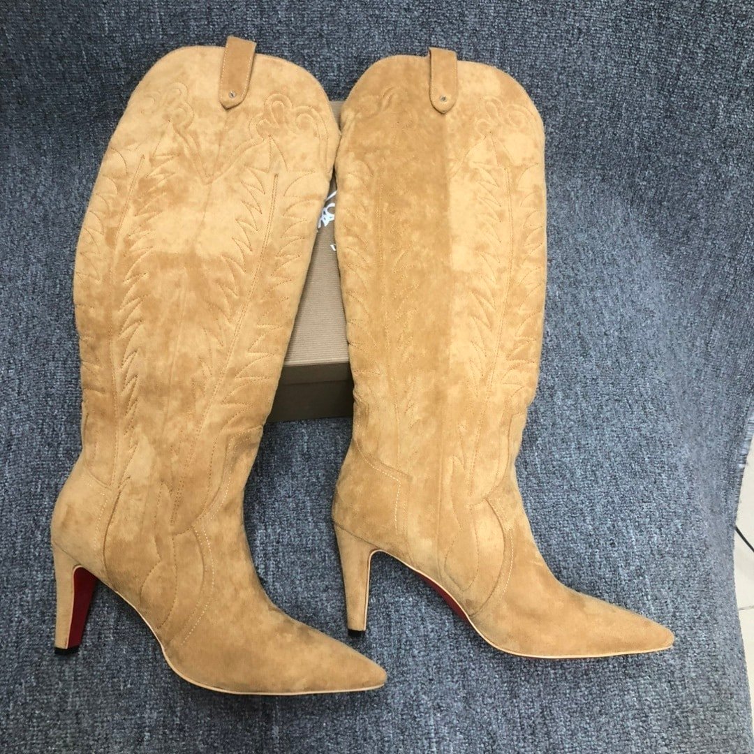 Chr1st1an Louboutin Santia Botta 85 Boots Lionne 3240899F486