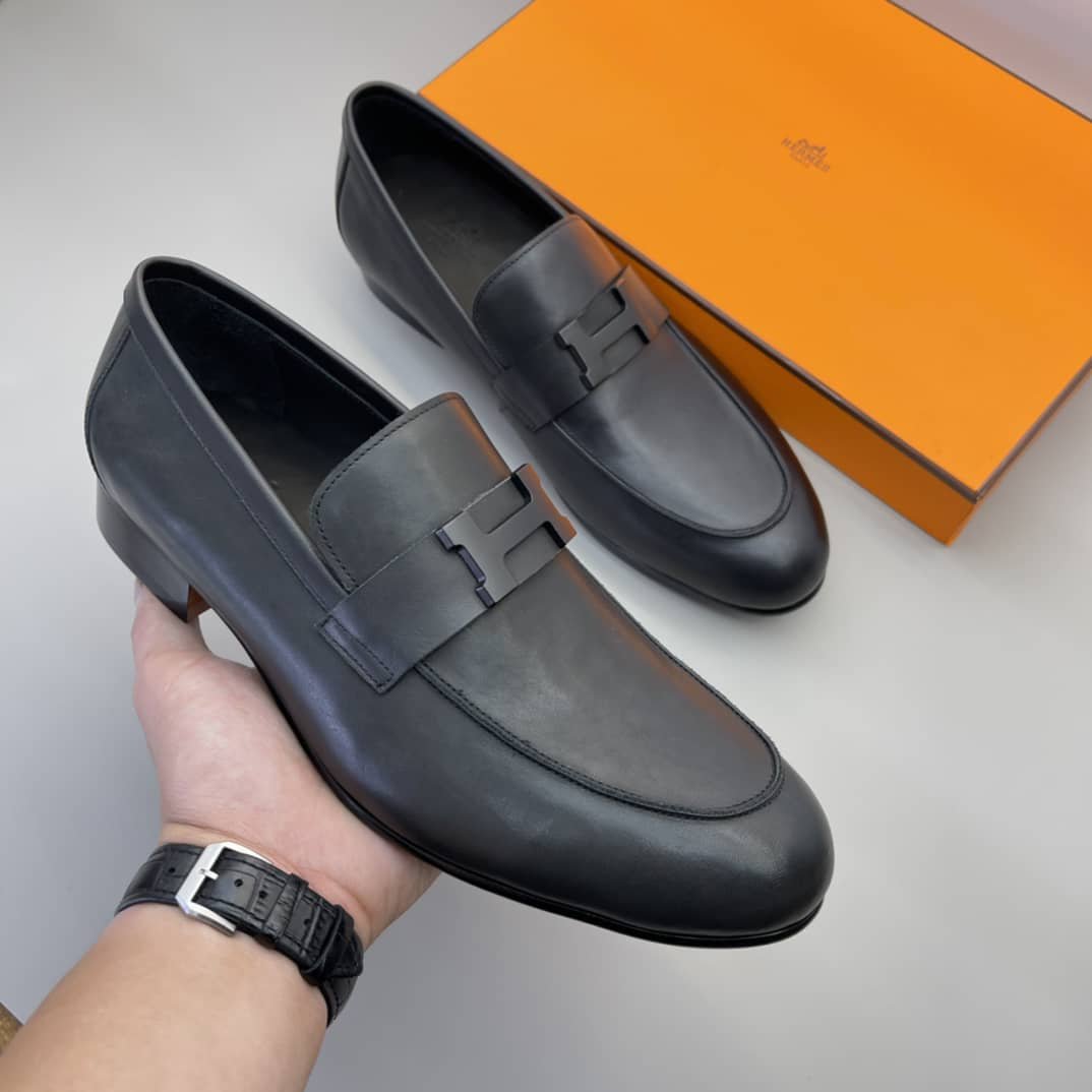 H**me5 Paris Loafer Black With Black Metal H232903Za02395