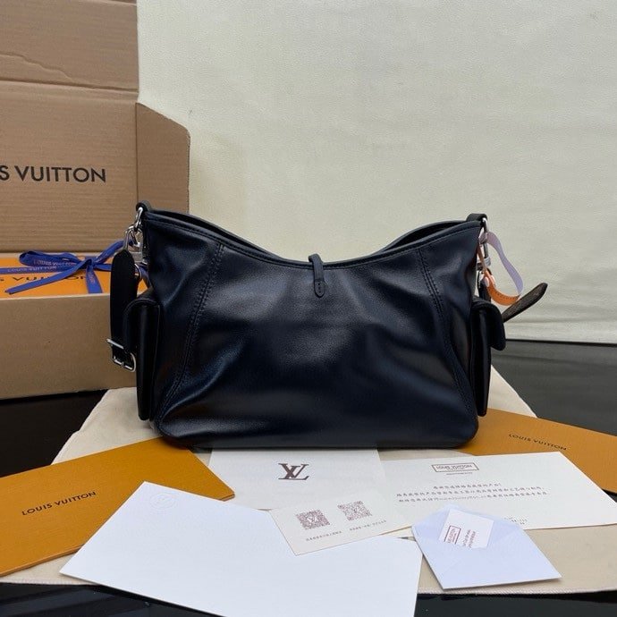 [S*per Vip 1:1] L0vis Vvtt0n Carryall Cargo Vibe PM Black 33Cm M24861