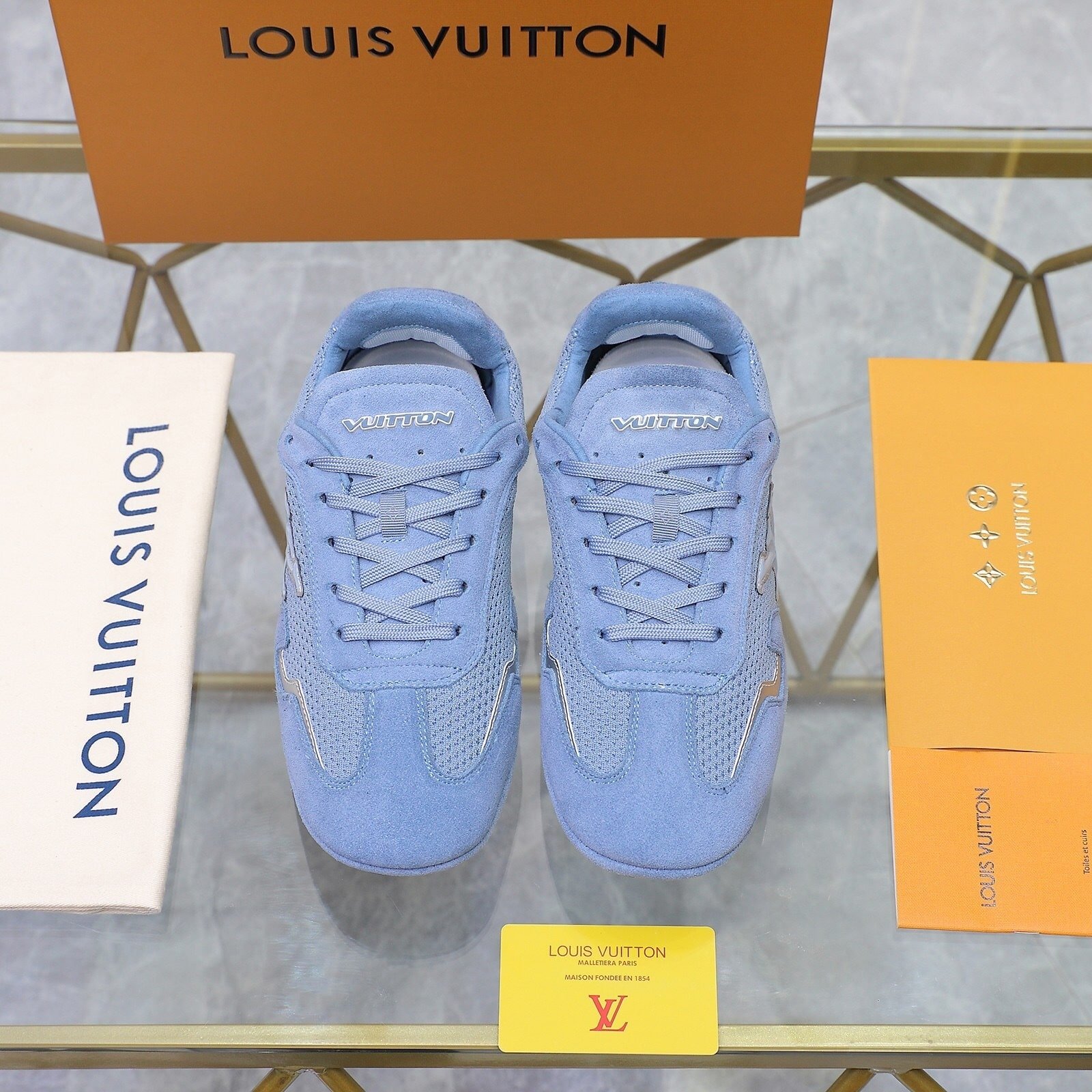 L0vis Vvtt0n Lv Rally Sneaker Blue 1Ahu24
