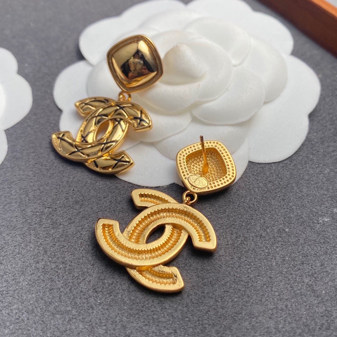 Ch**el Cc Earrings