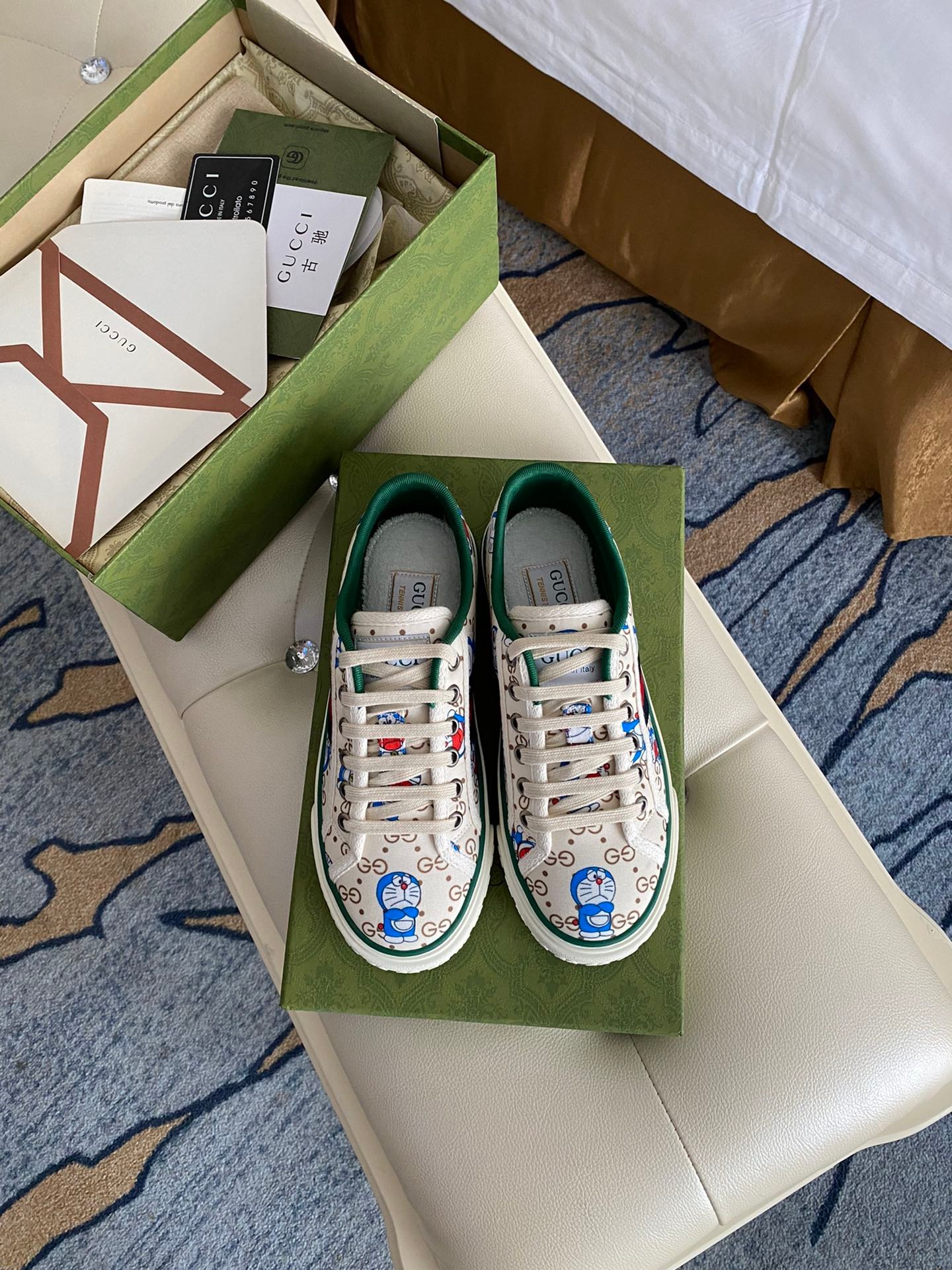 Gvc*1 Tennis 1977 Doraemon Sneaker White
