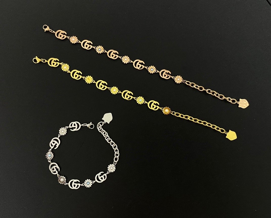 Gvc*1 Gg Bracelet Silver