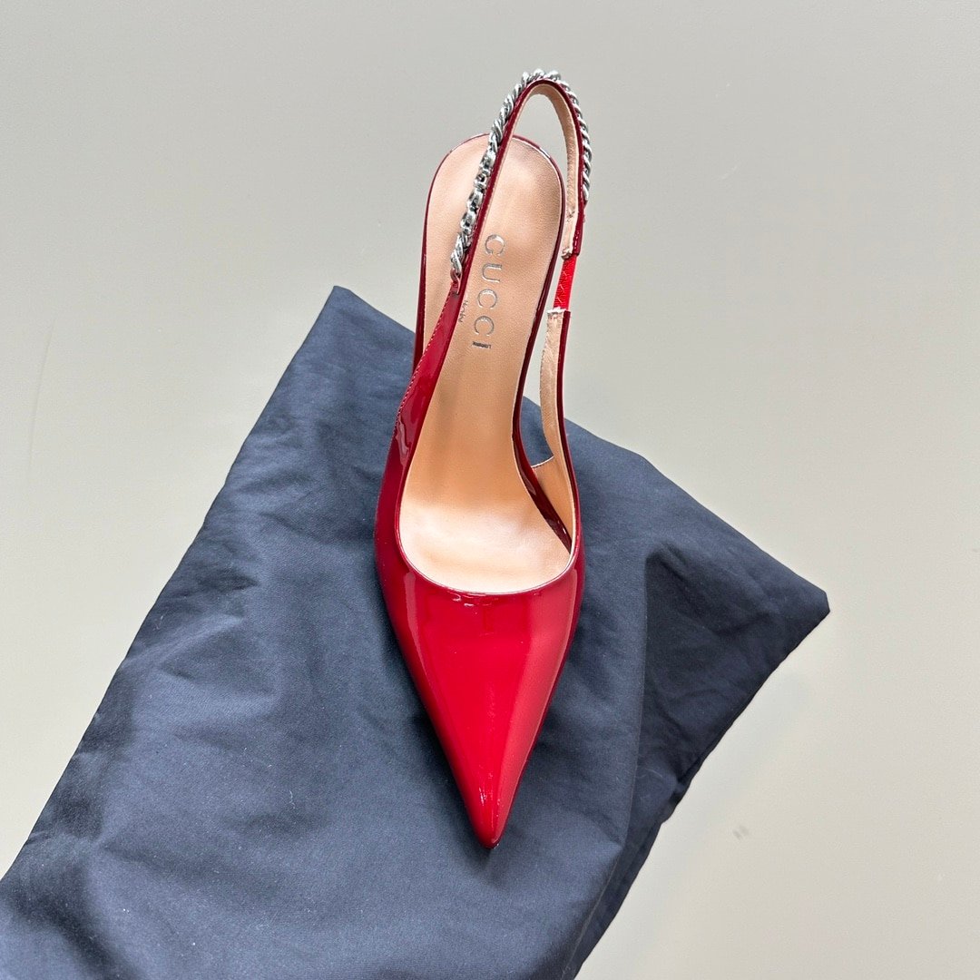 Gvc*1 Signoria Slingback Pump Red 783821 Bnc80 6207