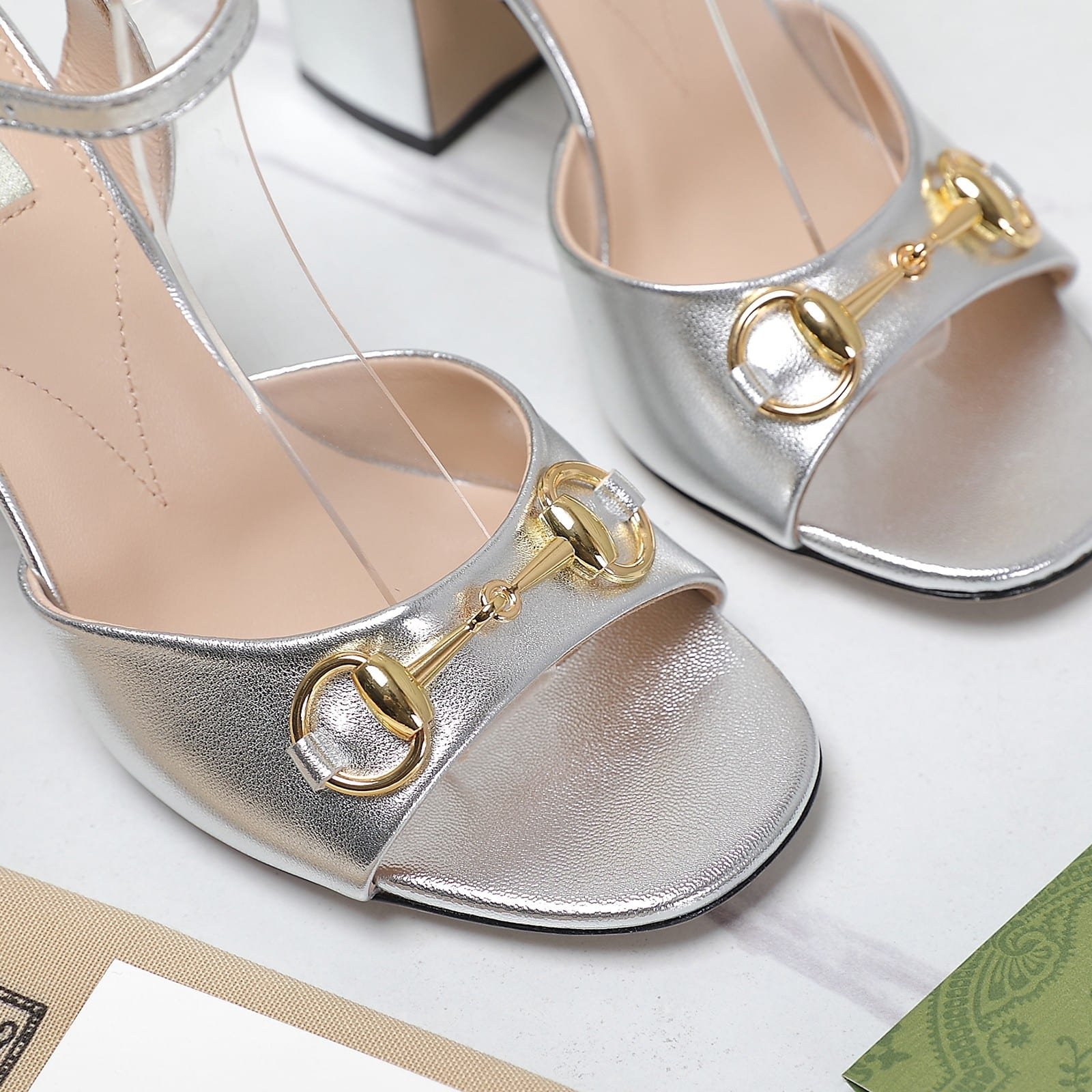 Gvc*1 Women’S Horsebit Sandal Silver