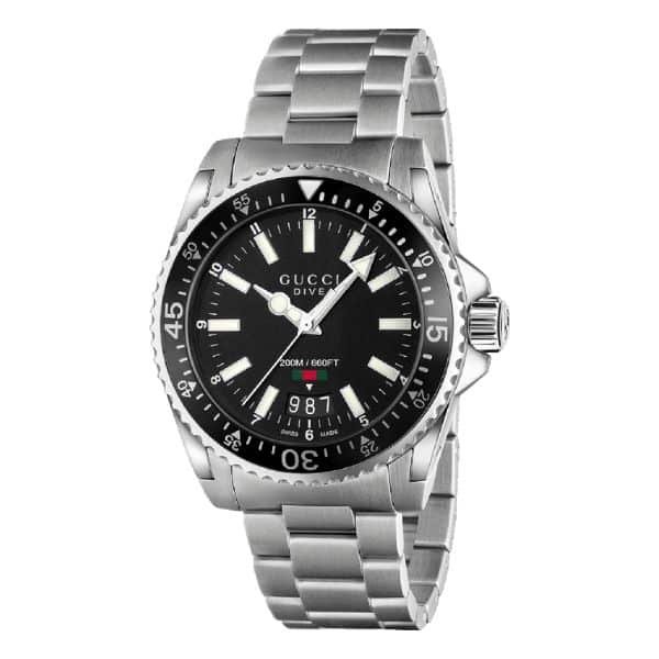 Gvc*1 Dive Black Dial Watch 40Mm