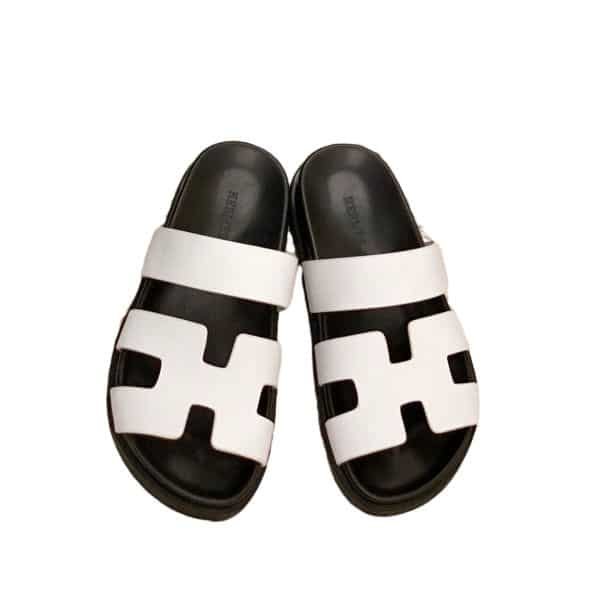H**me5 Ankara Sandal White