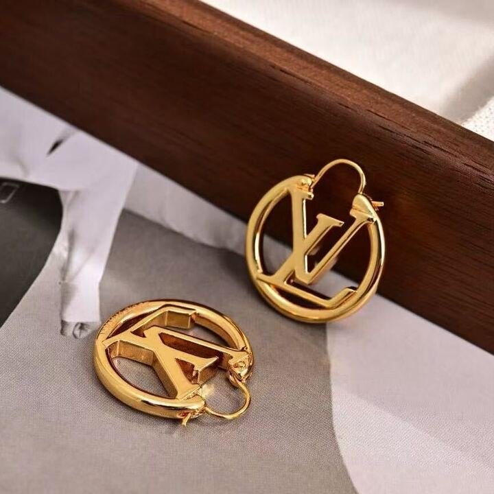 L0vis Vvtt0n L0vise PM Earrings Gold M00396