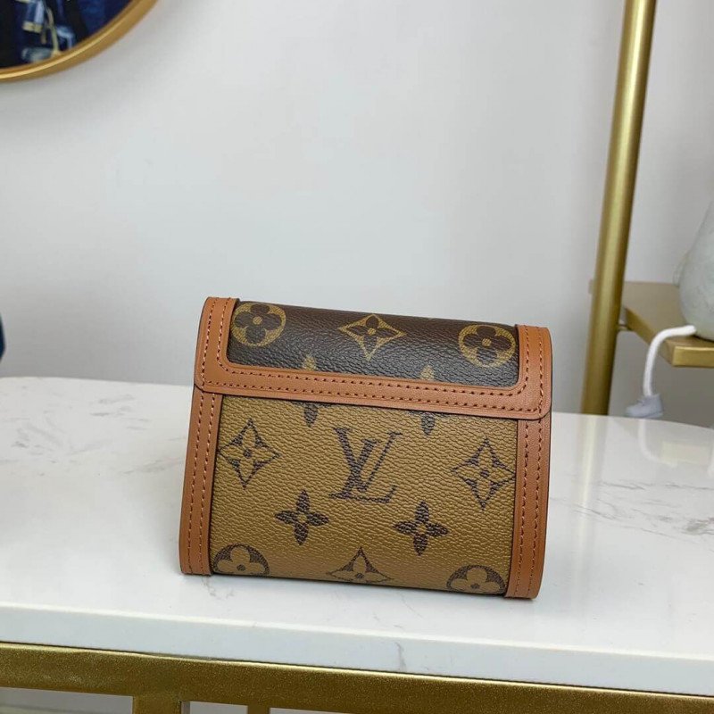 L0vis Vvtt0n Dauphine Compact Wallet 12Cm M68725