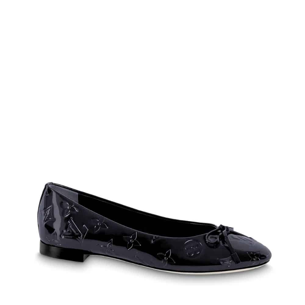 L0vis Vvtt0n Nina Flat Ballerina Black