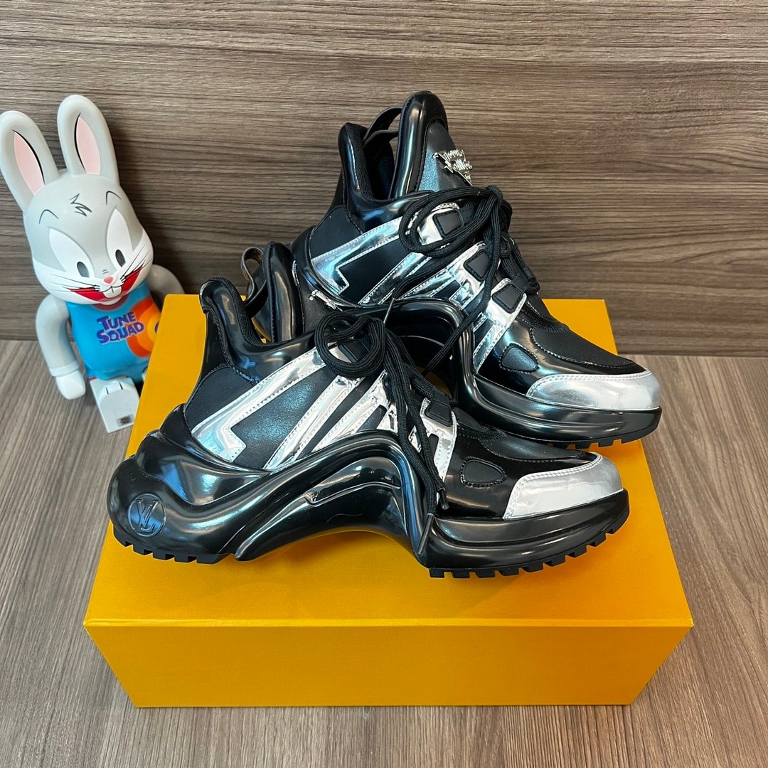 L0vis Vvtt0n Archlight Sneaker Black And Silver