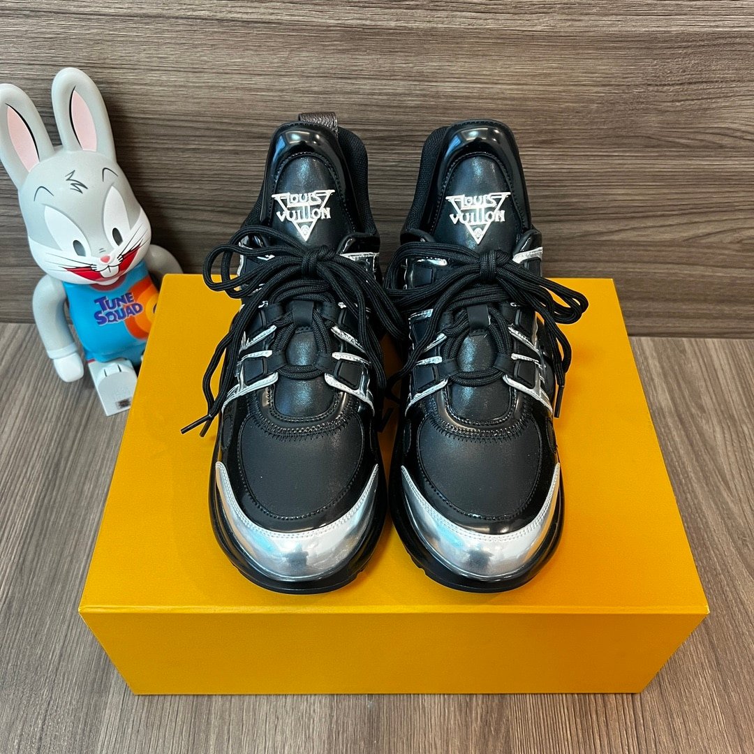 L0vis Vvtt0n Archlight Sneaker Black And Silver