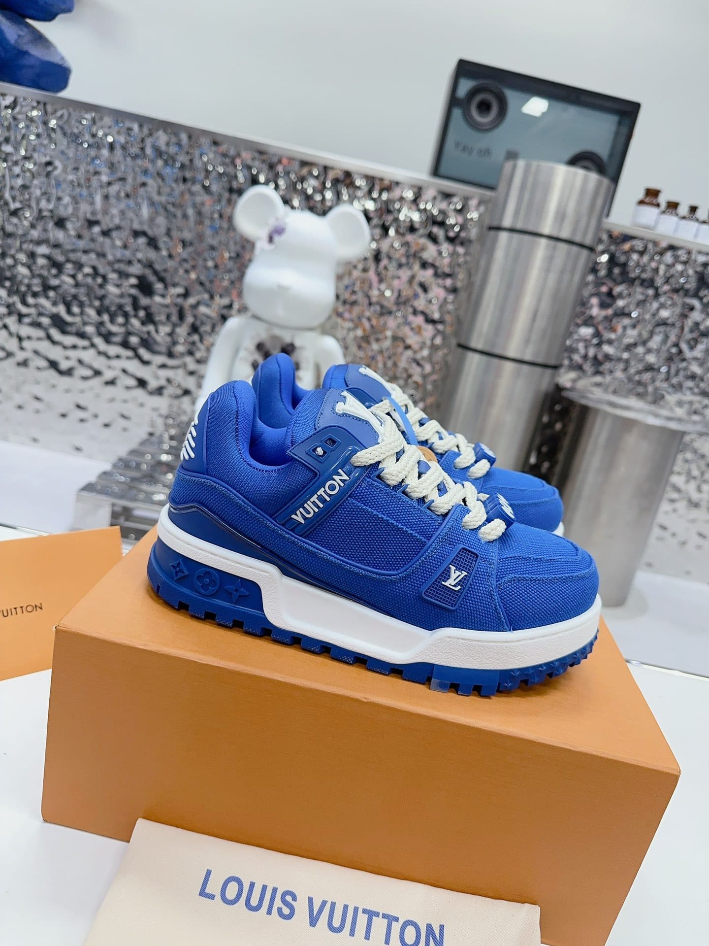 L0vis Vvtt0n Lv Trainer Maxi Sneaker Blue 1Abm2L