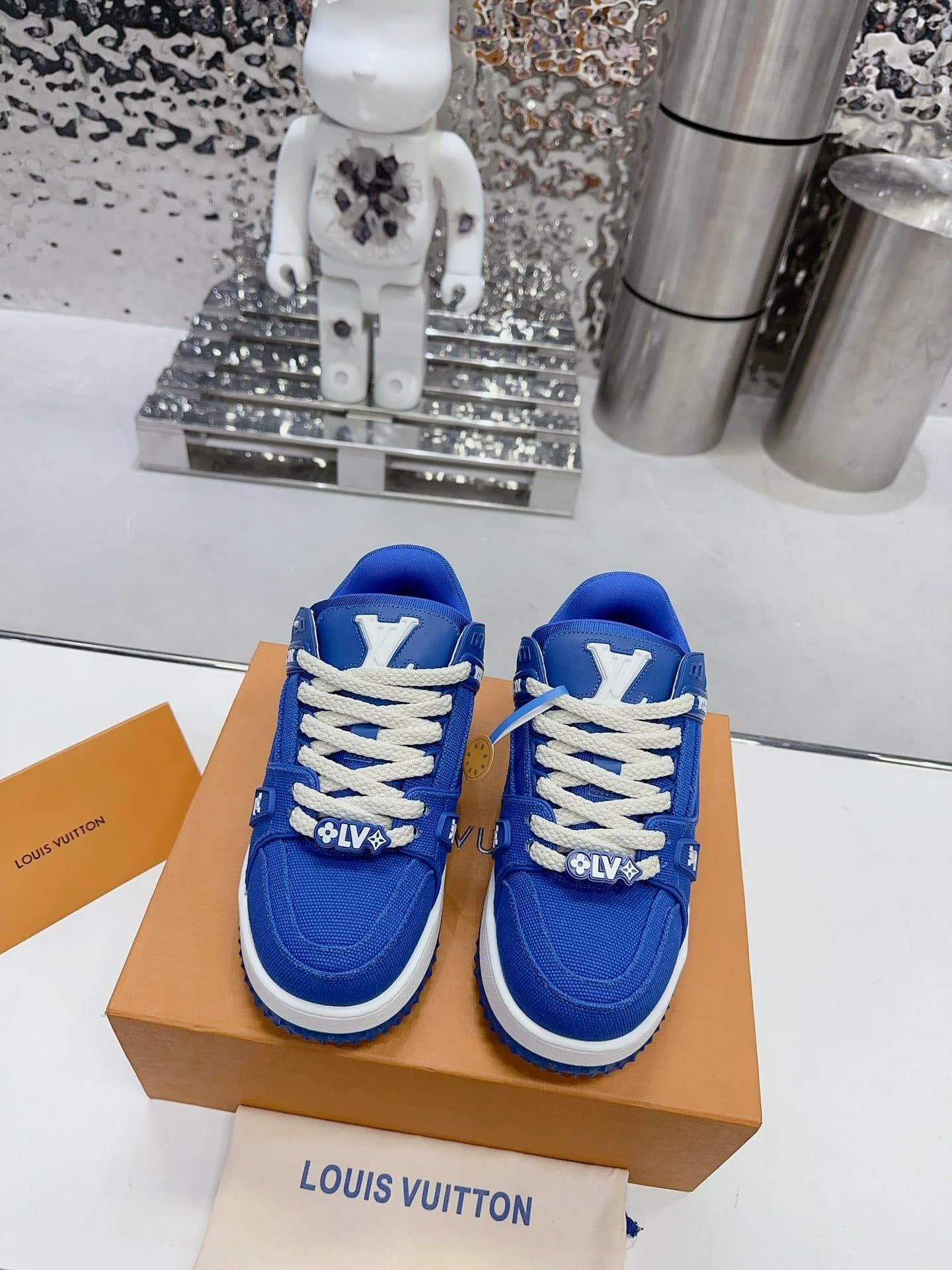 L0vis Vvtt0n Lv Trainer Maxi Sneaker Blue 1Abm2L