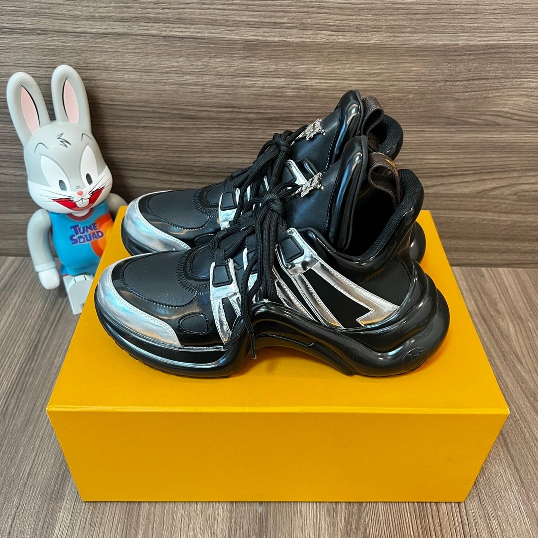 L0vis Vvtt0n Archlight Sneaker Black And Silver