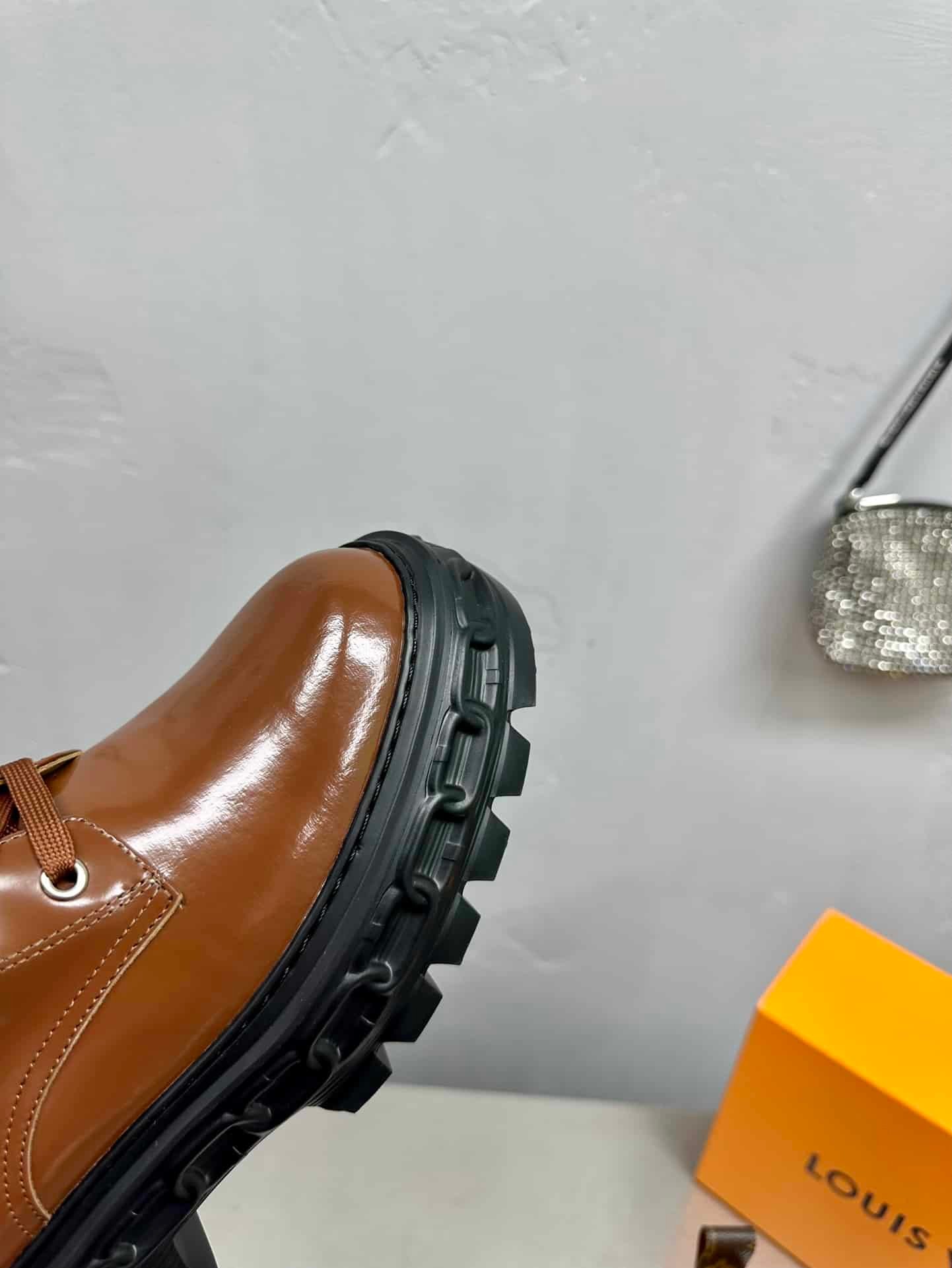 L0vis Vvtt0n Lv Record Ranger Boot Brown