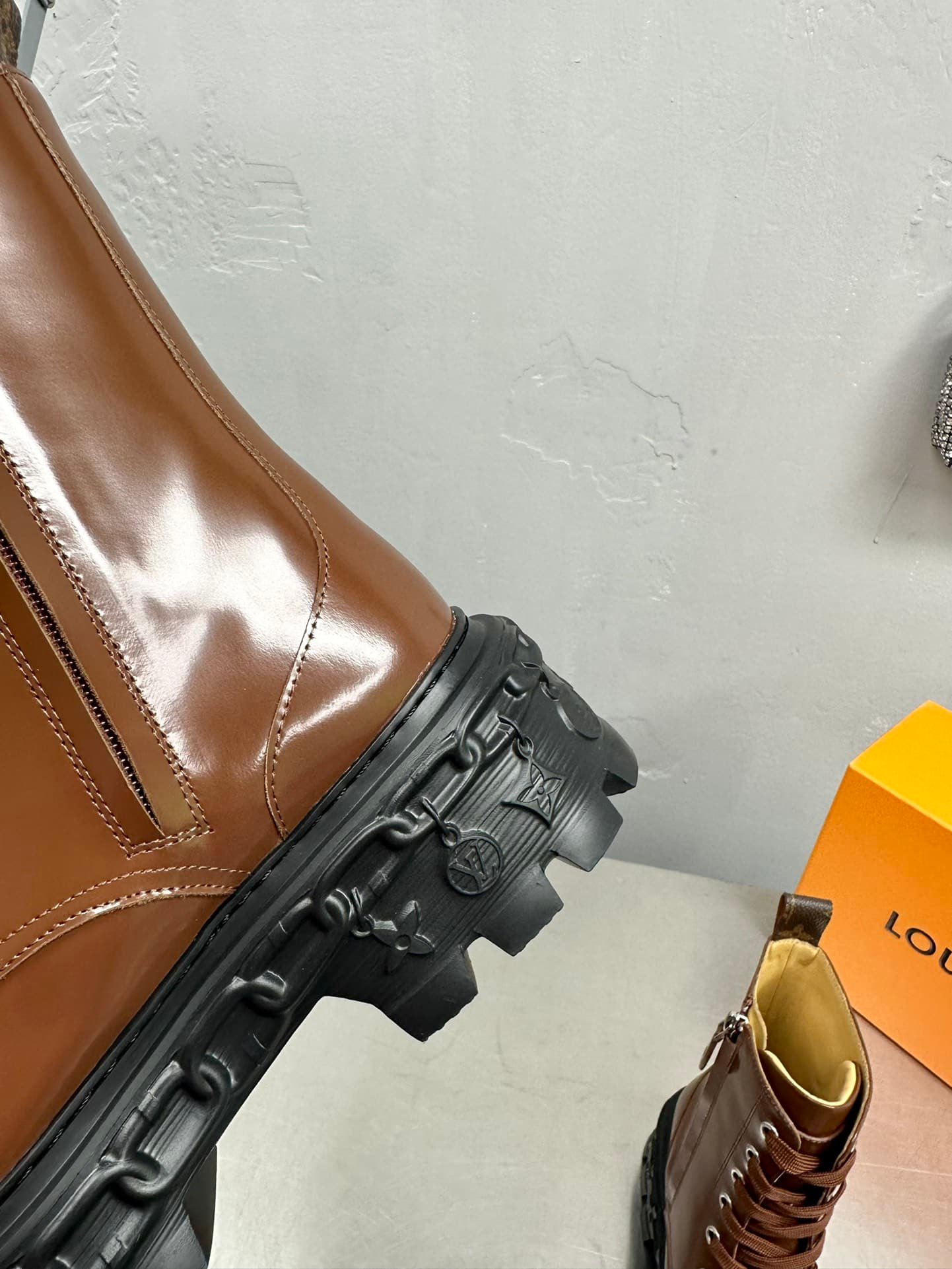 L0vis Vvtt0n Lv Record Ranger Boot Brown