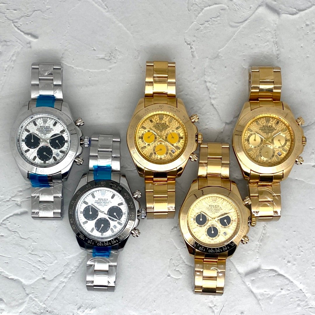 R01ex Cosmograph Daytona Counter Rings Black 40Mm