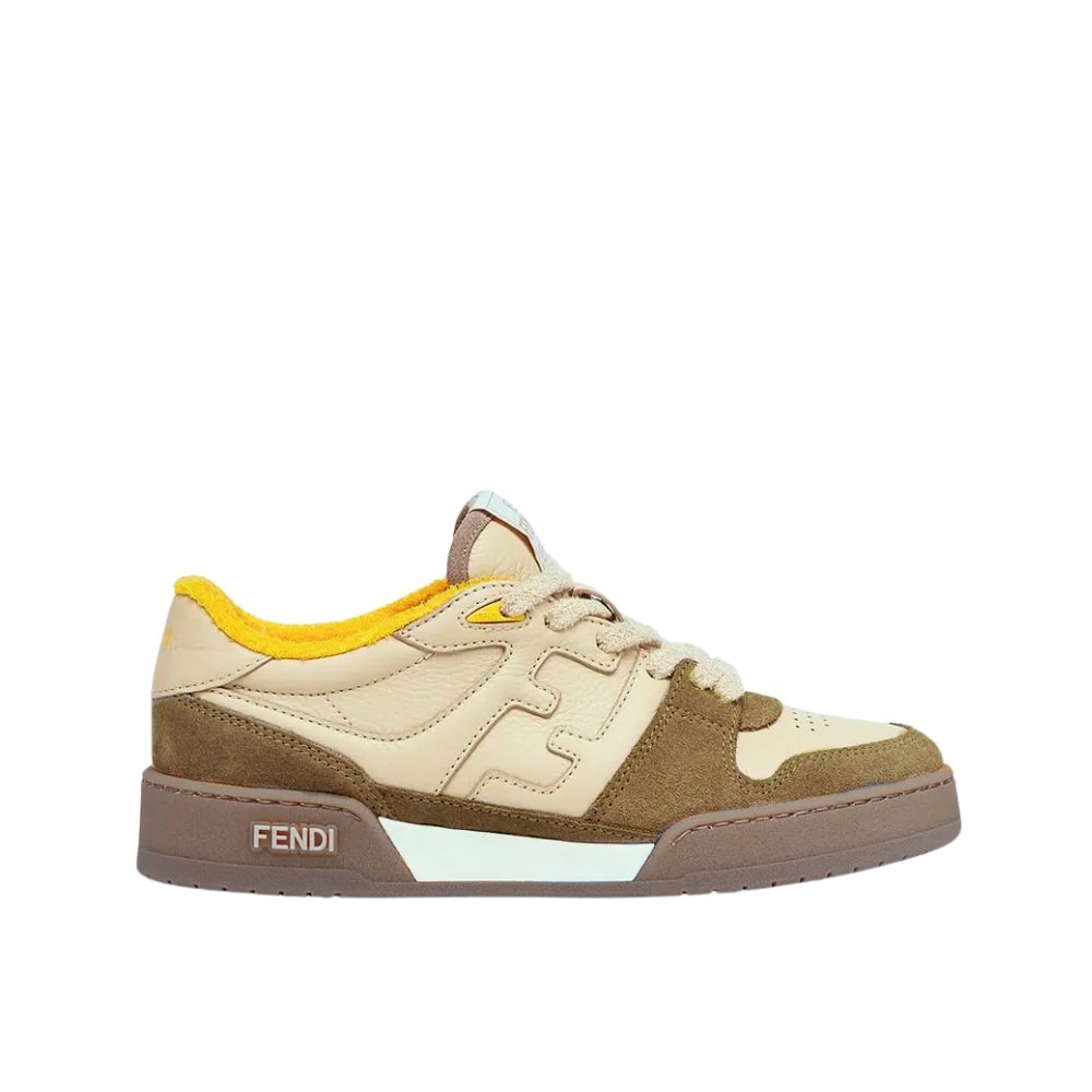 F**di Match Low Tops Beige 8E8252Ahh2F1Fhu
