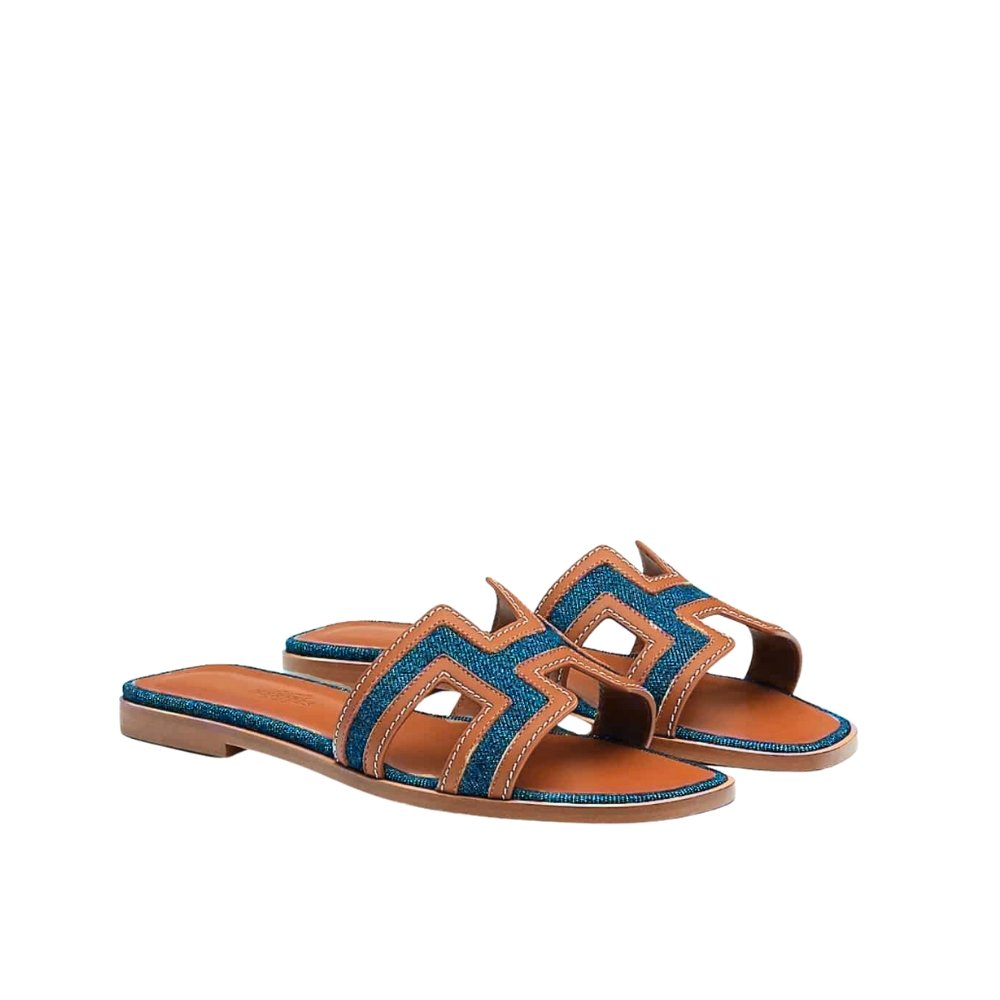H**me5 Oran Sandal Bleu Brut Gold H221105Zv48340