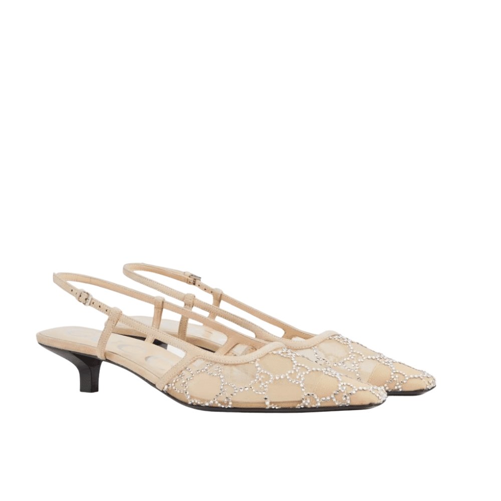 Gvc*1 Women’S Slingback Pump Beige 674668 F13A0 9960