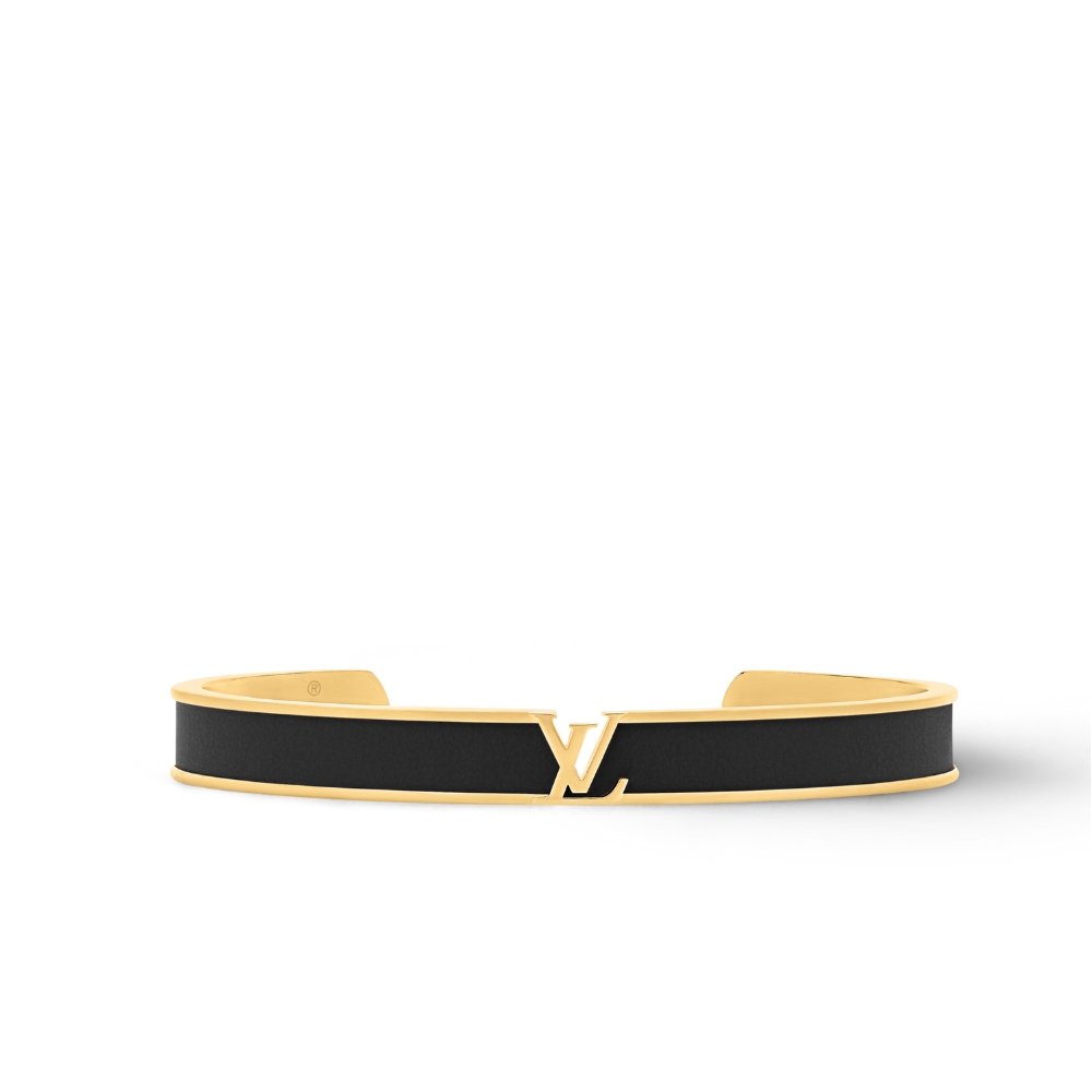 L0vis Vvtt0n Lv Initiales Bracelet Black M1729M