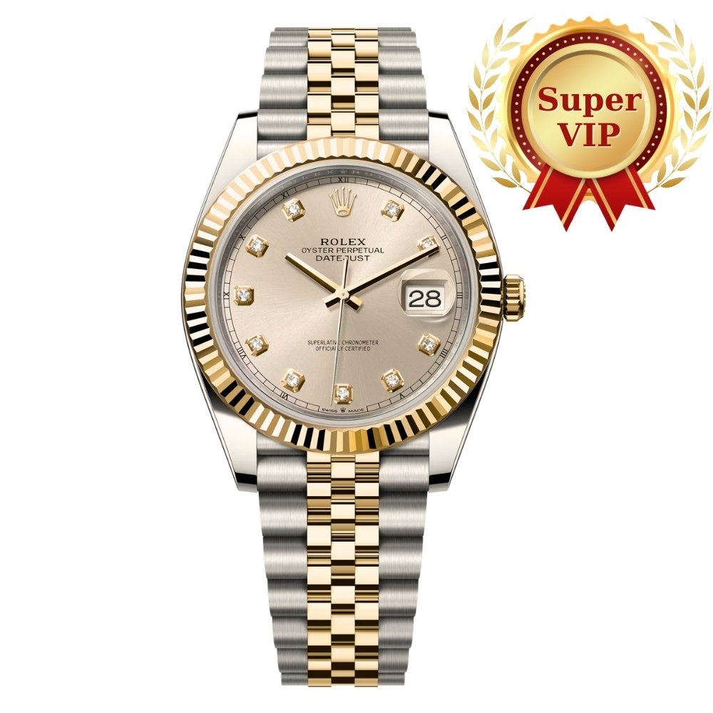 [S*per Vip 1:1] R01ex Datejust 41 Gold Dial 41Mm 126333 0012